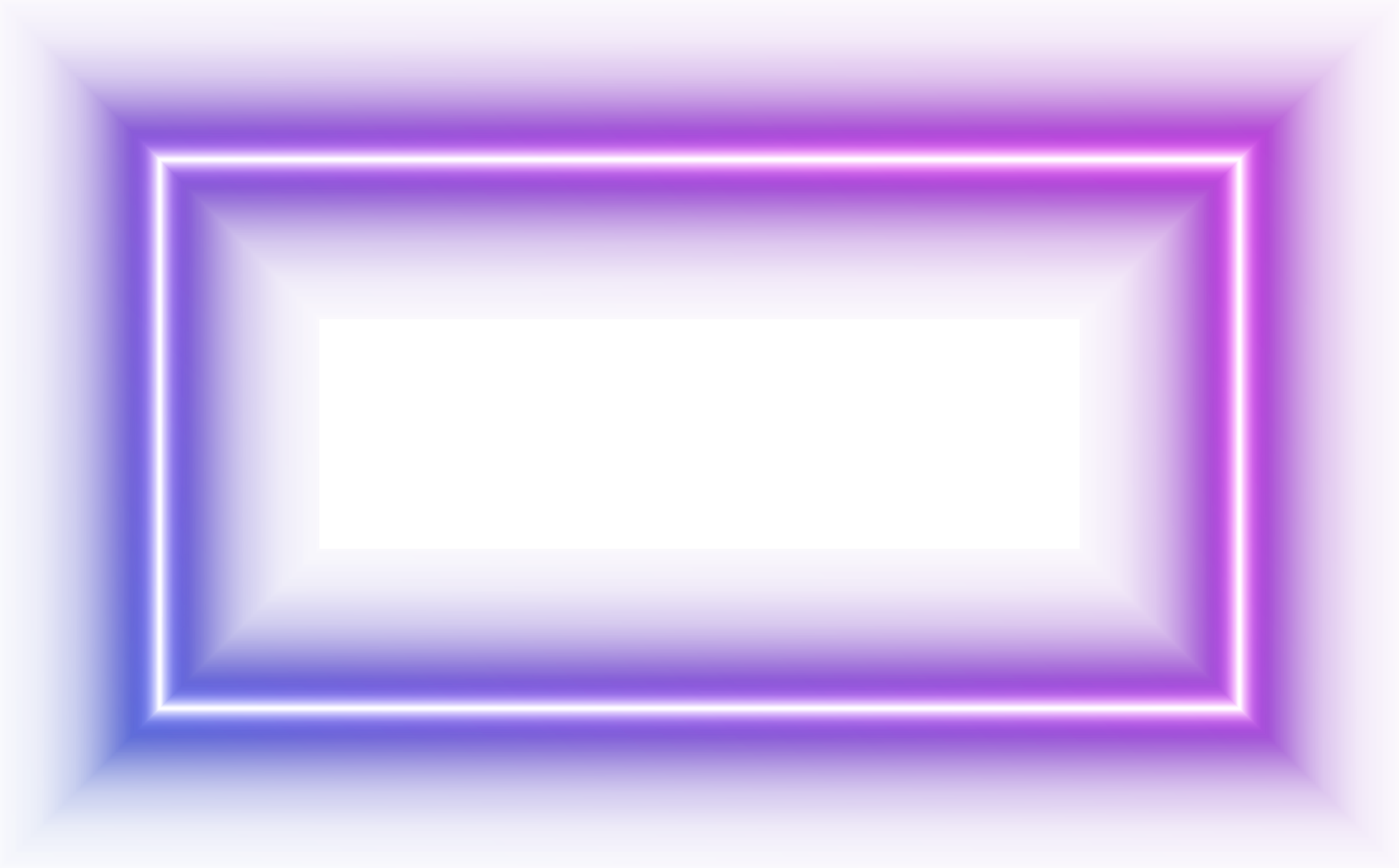 Glowing Neon Rectangle